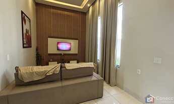 Imagem 3: Casa Moderna à Venda no Residencial Barreiro, Patos de Minas - 3 Dormitórios, Piscina e Ár