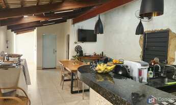 Imagem 3: Casa à venda no Jardim Panorâmico em Patos de Minas – 3 quartos, área gourmet e garagem –