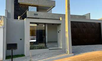 Imagem 2: Casa Moderna à Venda com 3 Quartos e Área Gourmet no Afonso Querioz – Patos de Minas