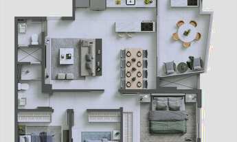 Imagem 4: Apartamento Alto Padrão com 03 dormitórios 01 suíte e sacada gourmet