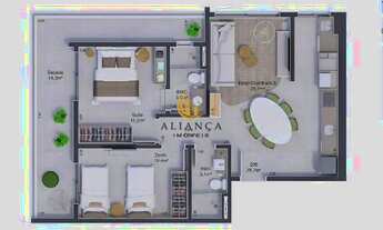 Imagem 2: Apartamento em Estreito, Florianópolis/SC