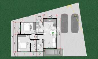 Imagem 6: Casa com 2 dormitórios à venda, 62,43 m² no bairro Pomeranos em Timbó - SC