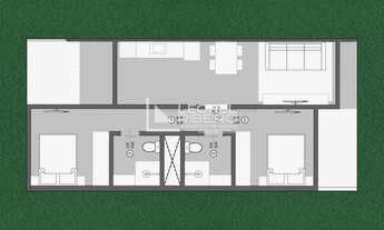 Imagem 3: Casa com 2 dormitórios à venda, 54 m² no bairro dos Estados em Timbó-SC