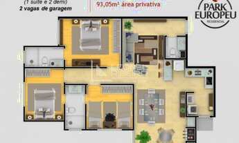 Imagem 6: Apartamento à venda com 3 dormitórios no bairro dos Estados em Timbó-SC