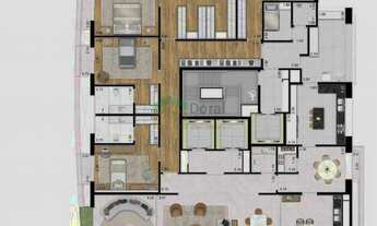 Imagem 2: Apartamento à venda no bairro Itaim Bibi - São Paulo/SP, Zona Sul