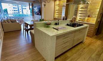 Imagem 6: Apartamento com 107 metros 3 quartos 3 garagens já com todos os móveis localizado no cent