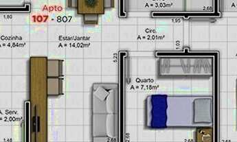 Imagem 4: Apartamento à venda no bairro Vila Esperança - Tubarão/SC