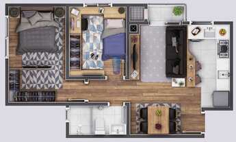 Imagem 6: Apartamento à venda no bairro Cordeiros - Itajaí/SC