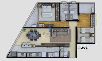 Imagem 2: Apartamento à venda no bairro Fazenda - Itajaí/SC