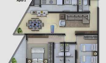 Imagem 3: Apartamento à venda no bairro Fazenda - Itajaí/SC