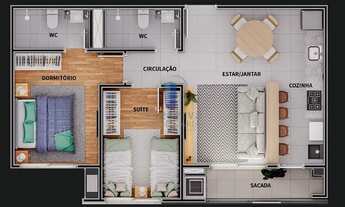 Imagem 2: Apartamento no bairro Fazenda