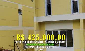 Imagem 1: Sobrado 88m² c/ 3 Dorms c/ 1 Suite. Loc: Condominio Villa de Parma, Itatiba -SP