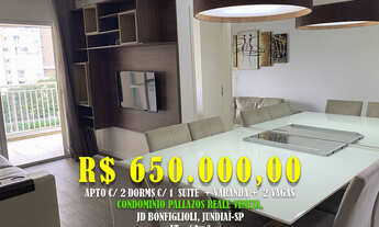 Imagem: Apto 63m² c/ 2 Dorms c/ 1 Suíte 2 Vagas