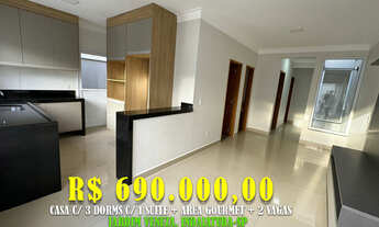 Imagem: Casa térrea 97m² c/ 3 Dorms 2 Vagas