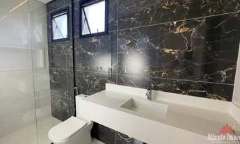 Imagem 6: Sobrado 348m² automatizada c/ 3 Suítes+Area Gourmet e Piscina Loc: Cond Brisas Jundiai, J