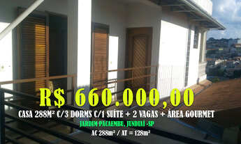 Imagem: Casa 288m² C/ 3 Dorms C / 1 Suíte Área