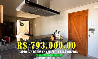 Imagem 1: Apto 137 m² c/3 Dorms c/ 1 Suíte master + 1 Vagas Coberta: Condom. Christian, Jundiaí-SP