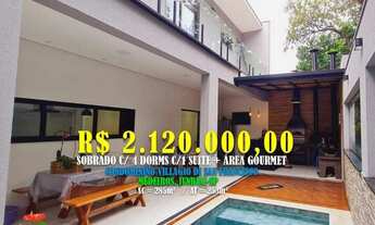 Imagem: Sobrado 253m² c/ 4  Dorms c/ 3 Suítes