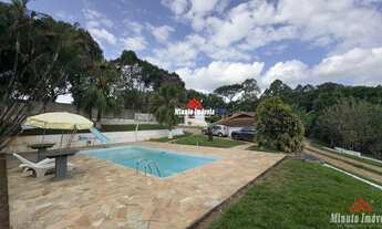 Imagem 2: Chácara c/ 3 Dorms c/ 1 Suíte, Campo de Futebol, Casa - Caseiro, Piscina e Pomar Loc: Est