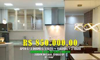 Imagem: Apto 84m² c / 3 Dorms c/ 1 Suite Varanda
