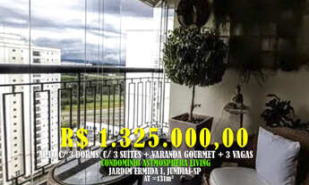 Imagem: Apto 131m² c/ 3 Dorms c/ 3 Suites Varanda