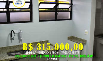 Imagem: Apto 48m² c/ 1 Dorm c/ 1 wc 1 Vaga de