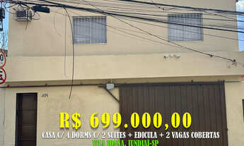 Imagem: Casa c/ 4 Dorms c/ 2 SuiteS Closet Loc