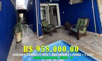 Imagem: Sobrado c/ 157m² e 03 dormitórios Área