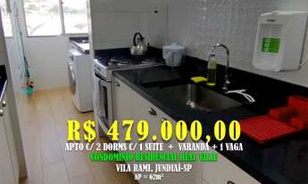 Imagem: Apartamento c/ 2 Dormitorios c/ 1 Suite