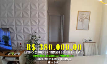 Imagem: Apto 54 m² c/ 3 Dorms c/ 1 wc Varanda