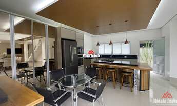 Imagem 4: Sobrado 330m2 c/ 4 Suítes + 3 Living + Área Gourmet + Piscina e Sauna. Rivieira de São Lo