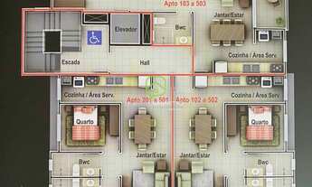 Imagem 3: APARTAMENTO NOVO PRÓXIMO A UNOESC EM JOAÇABA/SC