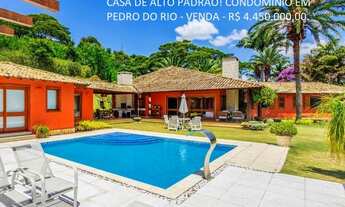 Imagem 1: Luxuosa Casa com 4 dormitórios - venda - Pedro do Rio - Petrópolis/RJ
