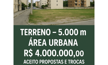 Imagem: Terreno urbano com 5.000 m² NA SENADOR