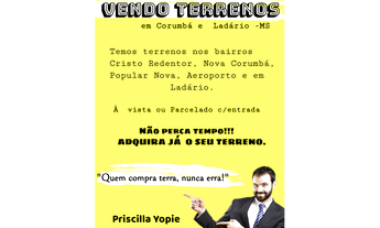 Imagem 2: Vendo terrenos em Corumbá e Ladário