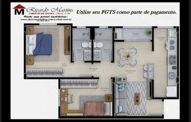 Imagem 7: Benevento residencial bairro Imigrantes Criciúma apartamento a venda