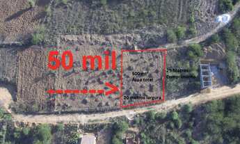 Imagem: Terreno com 500 metros quadrados