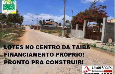 Imagem 2: Terreno, lote financiados ,centro da praia da Taiba CE, pronto pra construir 988571632