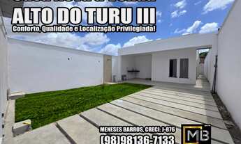 Imagem: Casa Nova à Venda no Alto do Turu III