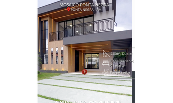 Imagem: MOSAICO PONTA NEGRA 3 Suítes, Duplex