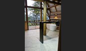 Imagem 4: Chalé suíço novo com vista para a Serra da Mantiqueira