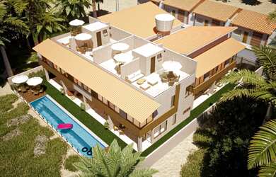 Imagem 4: CONDOMÍNIO PRAIA DE NAZARÉ - BEIRA MAR com piscina e 1vga estacionamento