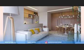 Imagem 6: Apt 3qts/1 suíte na Várzea, varanda gourmet integrada a sala e cozinha, área de lazer