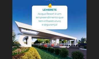 Imagem: Lote em condomínio fechado D D Acqua Resort