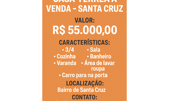 Imagem: Venda de casa