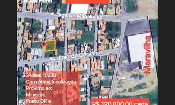 Imagem: Lotes à venda no Maravilha