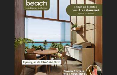Imagem 4: Flat na Praia de Campas | Mensais a partir de R$ 700,00