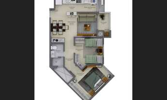 Imagem 3: Lovere residencial bairro São Cristóvão Criciúma apartamento a venda