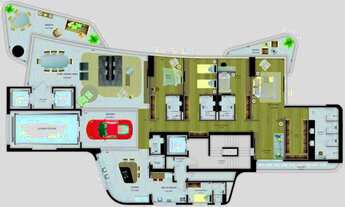 Imagem 3: EDIFÍCIO EDGE: Meireles, apartamento com 362m², 4 suítes, 5 vagas de garagem, Repasse