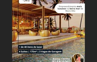 Imagem 7: Rooftop no resort mais luxuoso de Muro Alto | Apartamento com 79m